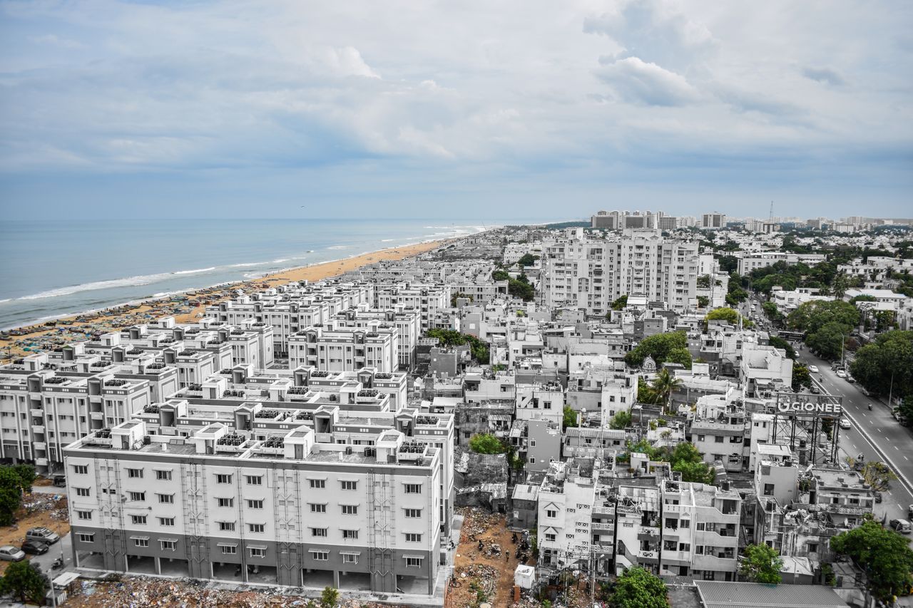 Chennai skyline